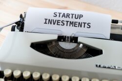 typewriter 'startup investments'